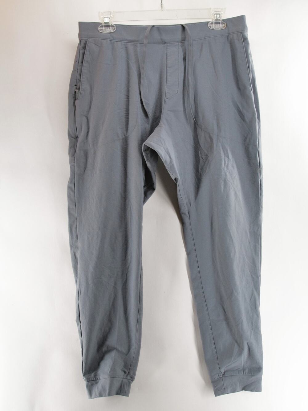 Peter Millar Men's M Gray Jogger Athletic Pants Performance Stretch Drawstring